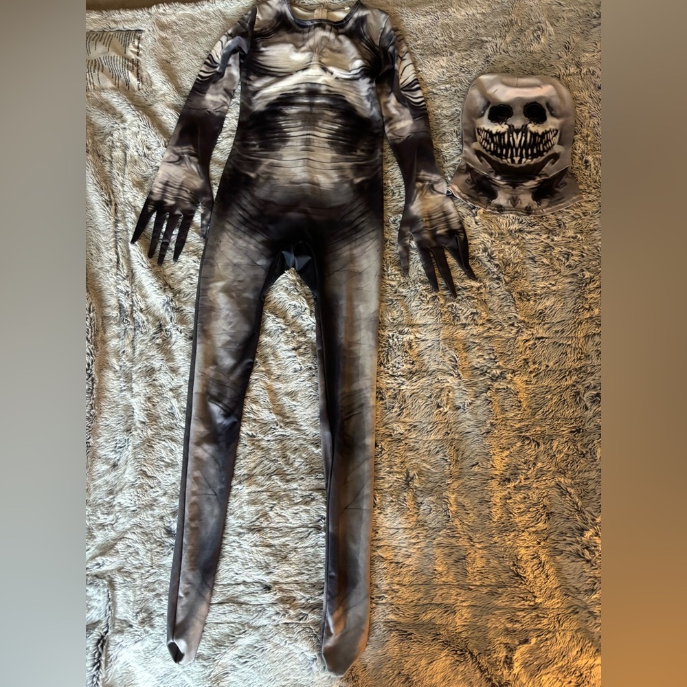 Skeleton Costume with Mask